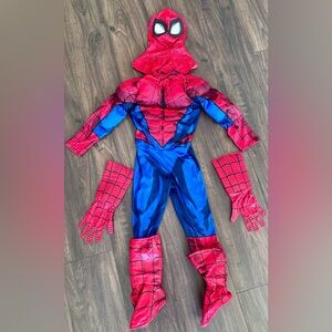 Boys Halloween Costume Marvel Spider Man Hero set Size S (4-5)